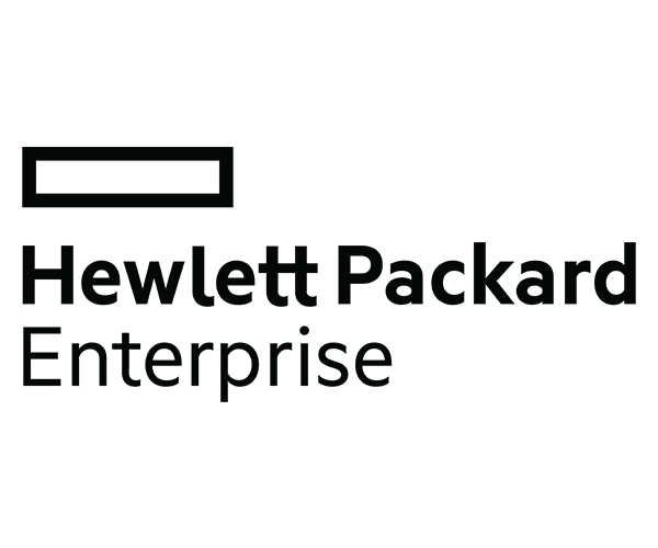 Hewlett Packard Enterprise change management logo.